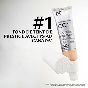 N°1 DES FONDS DE TEINT DE LUXE AVEC SPF AU CANADA*