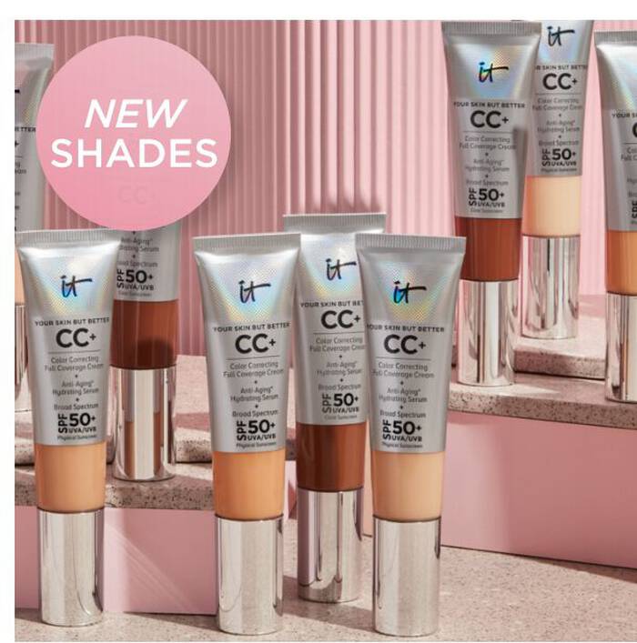 new shades of cc cream