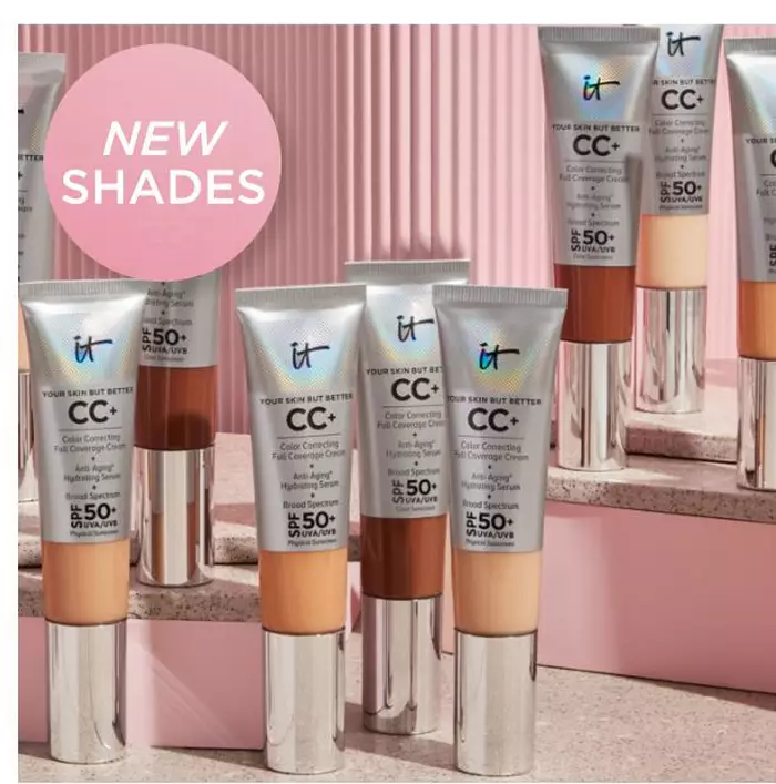 new shades of cc cream