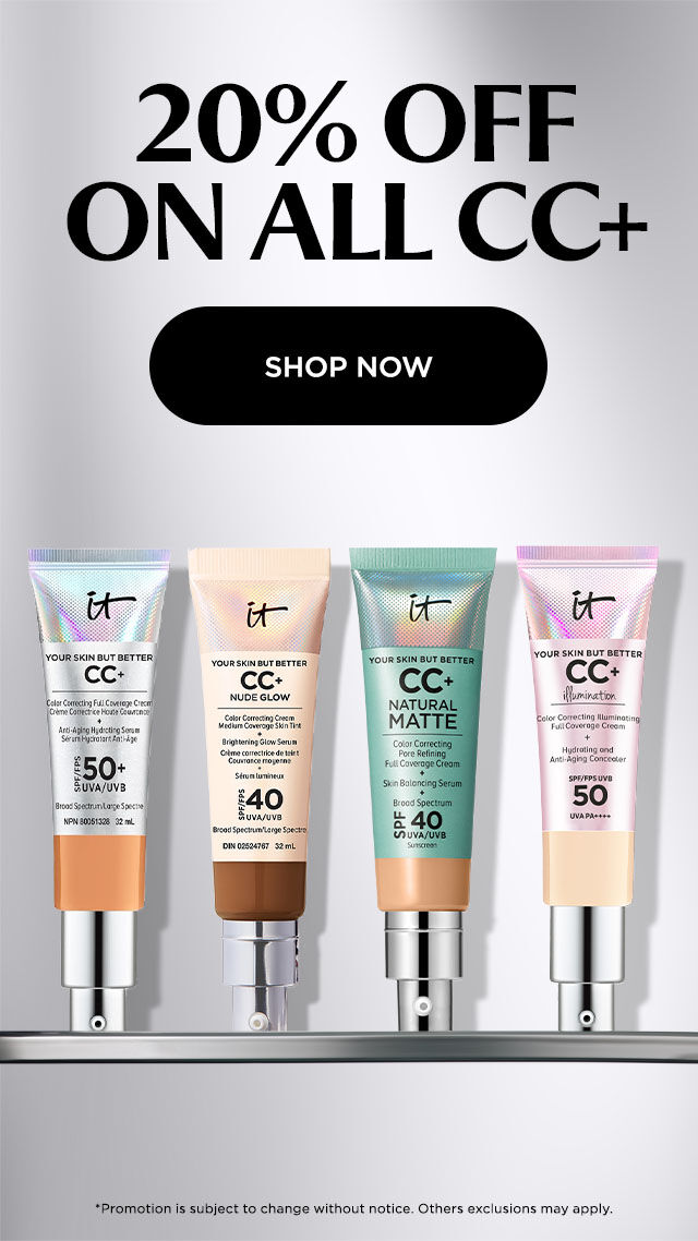20% Off All CC Creams