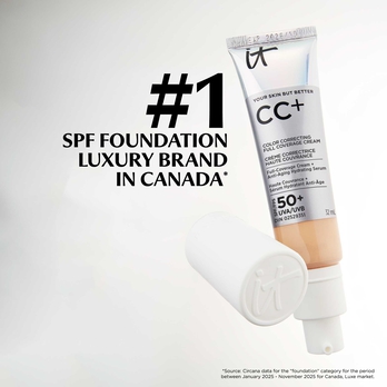 #1 LUXURY SPF FOUNDATION BRAND IN CANADA