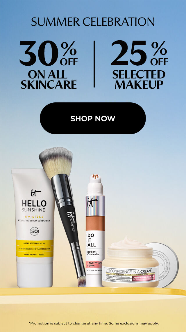 Summer is here! Celebrate the season with up to 30% on selected skincare and makeup, now until June 30!