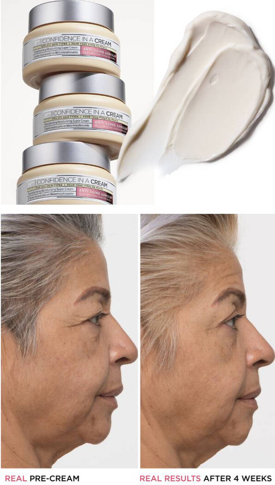 confidence in a cream