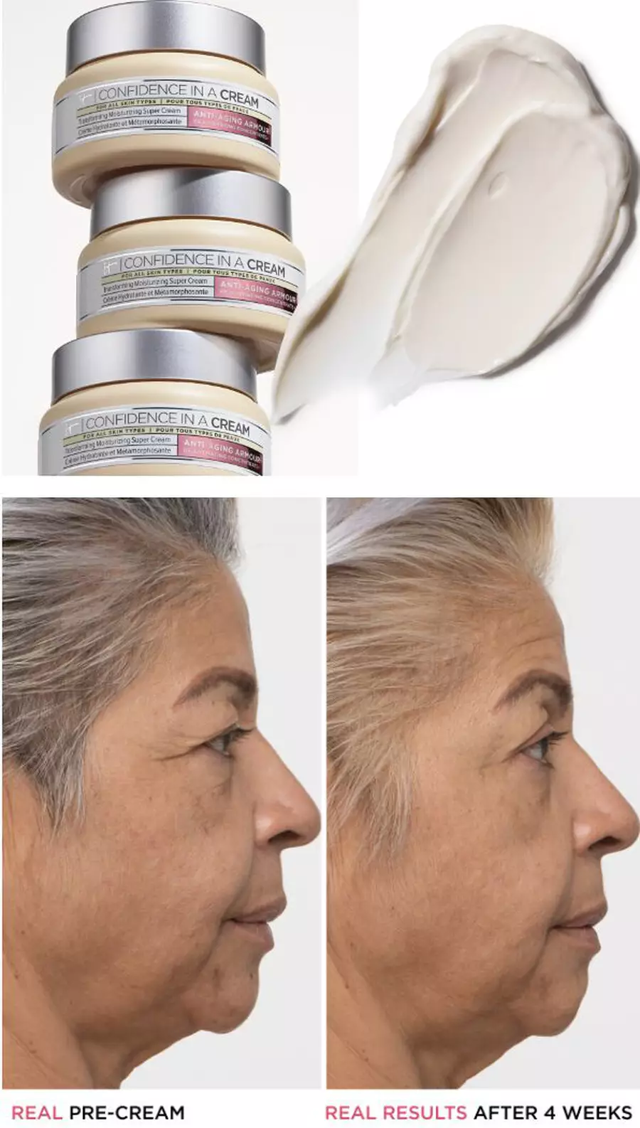 confidence in a cream