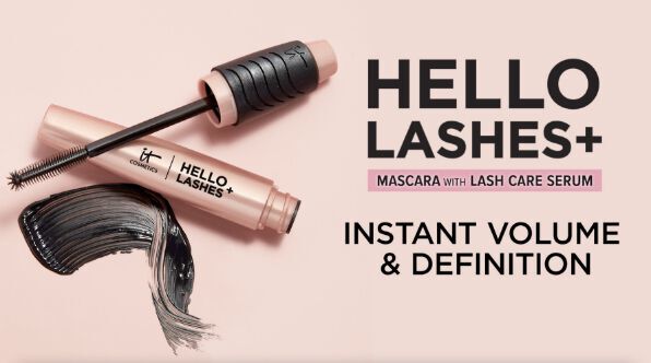    HOW TO APPLY IT: HELLO LASHES+ VOLUMIZING MASCARA