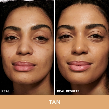 reduces the look of pores