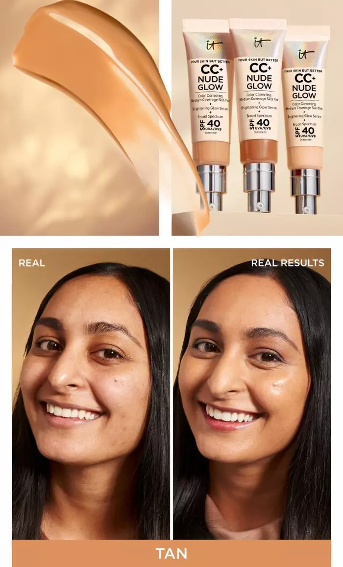 cc cream nude glow