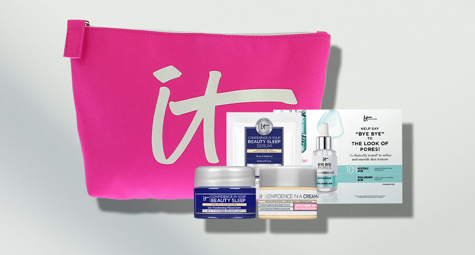 Get an IT's Your Glow 5-piece Gift with orders of $110+
