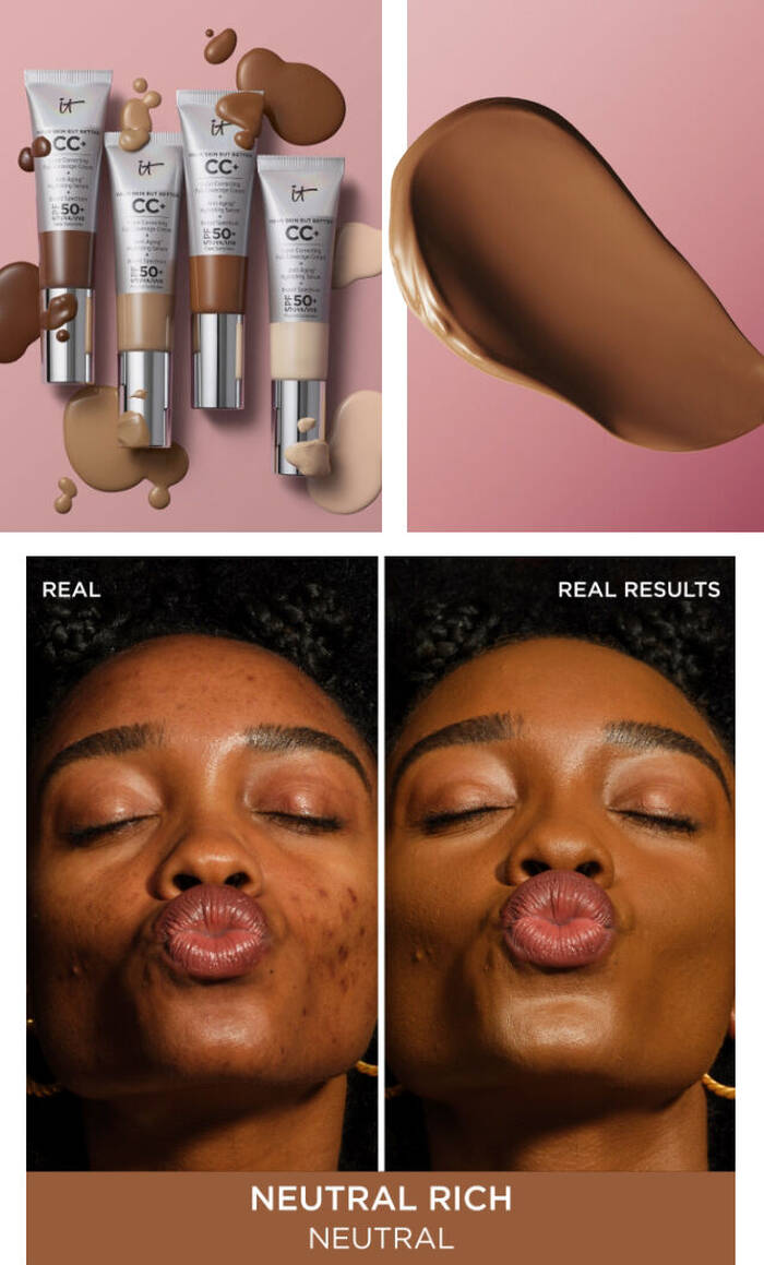 CC+ Cream Guide: Flawless Finish for Everyone - IT Cosmetics