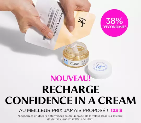 NOUVEAU! Recharge Confidence in a Cream