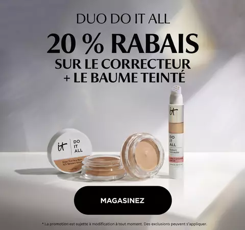 Duo Do IT All: 20% de rabais sur le correcteur + baume tinte