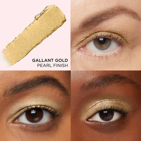 Superhero No-Tug Waterproof Eyeshadow Stick - Shade Gallant Gold