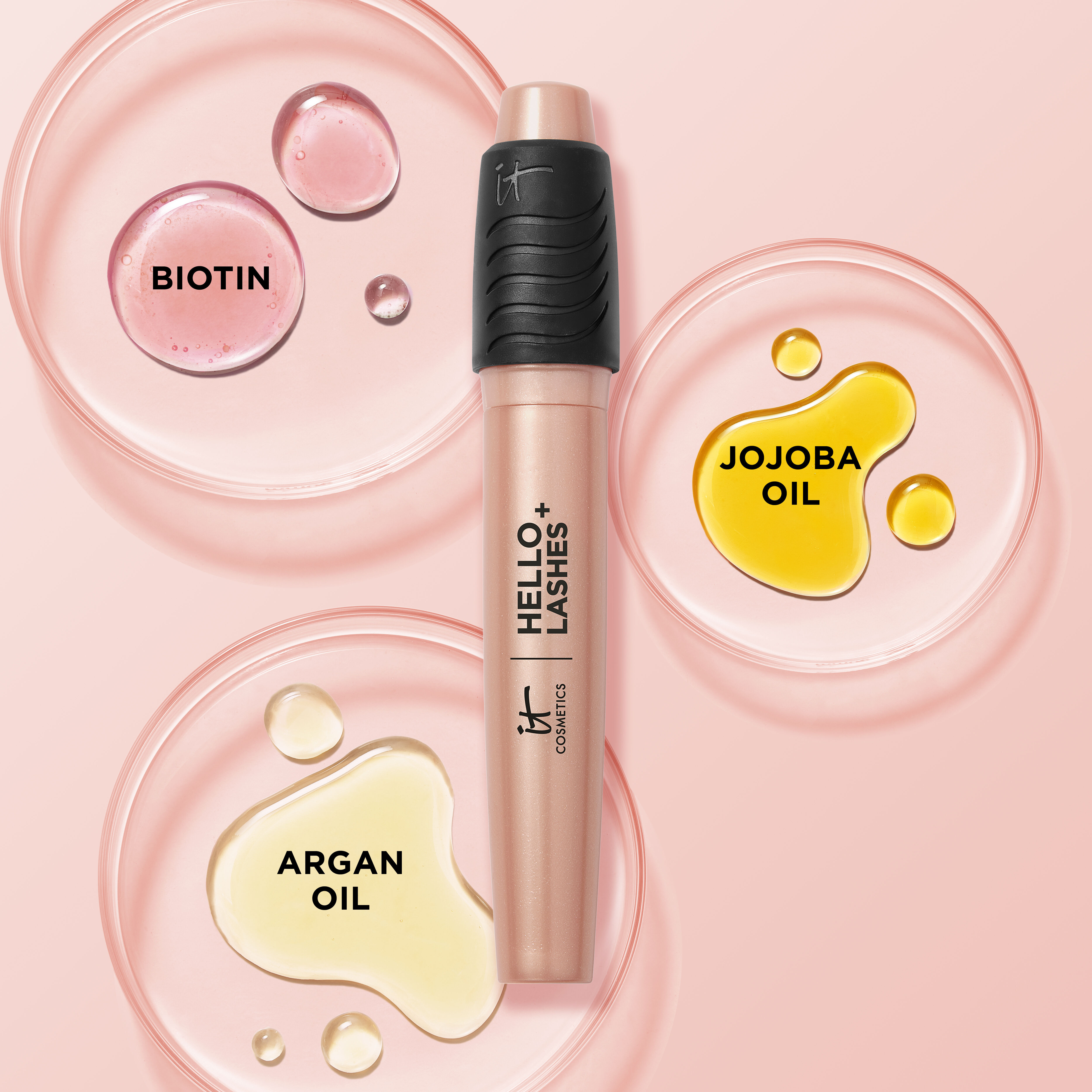 Hello Lashes+ Volumizing Mascara with Lash Serum