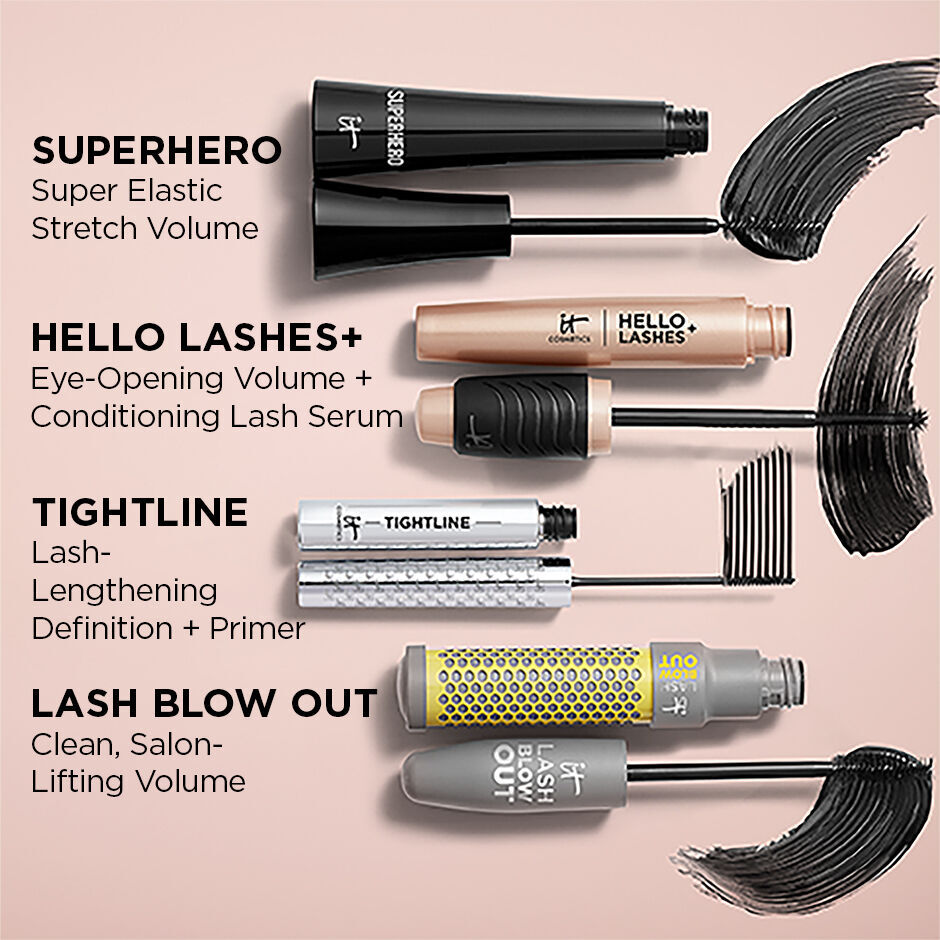 Hello Lashes+ Volumizing Mascara with Lash Serum