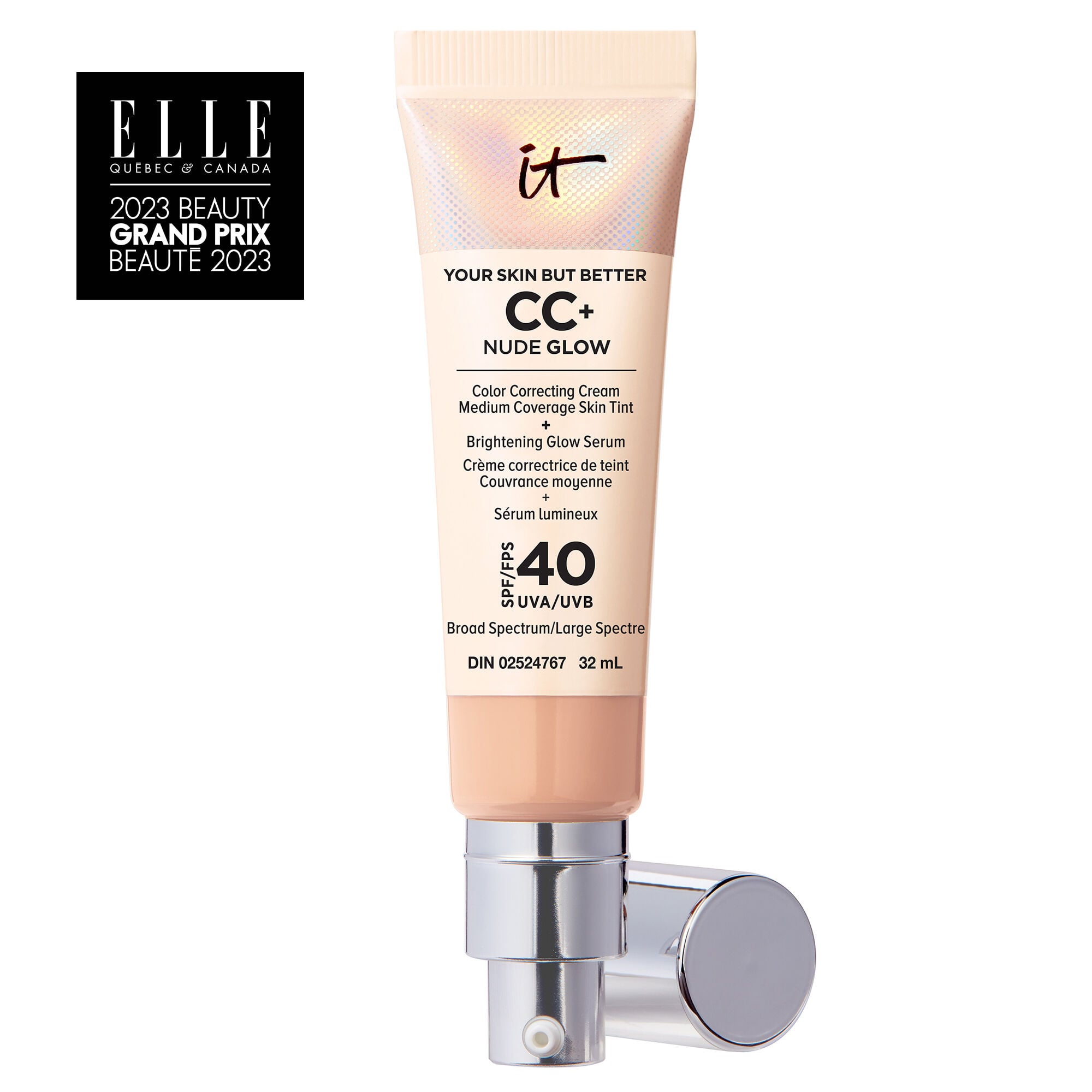 Your Skin But Better CC+ Nude Glow avec FPS 40 et 2 % de niacinamide