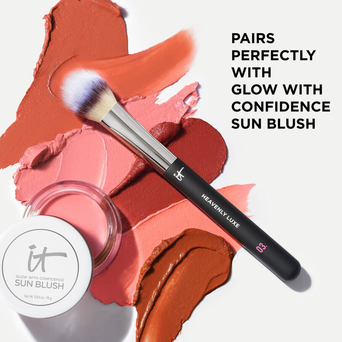 Heavenly Luxe™ Cream Blush Brush No. 3