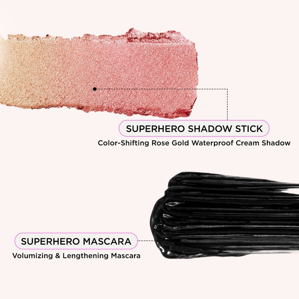 Unwrap Glimmering Eyes Mascara & Eyeshadow Stick Makeup Gift Set