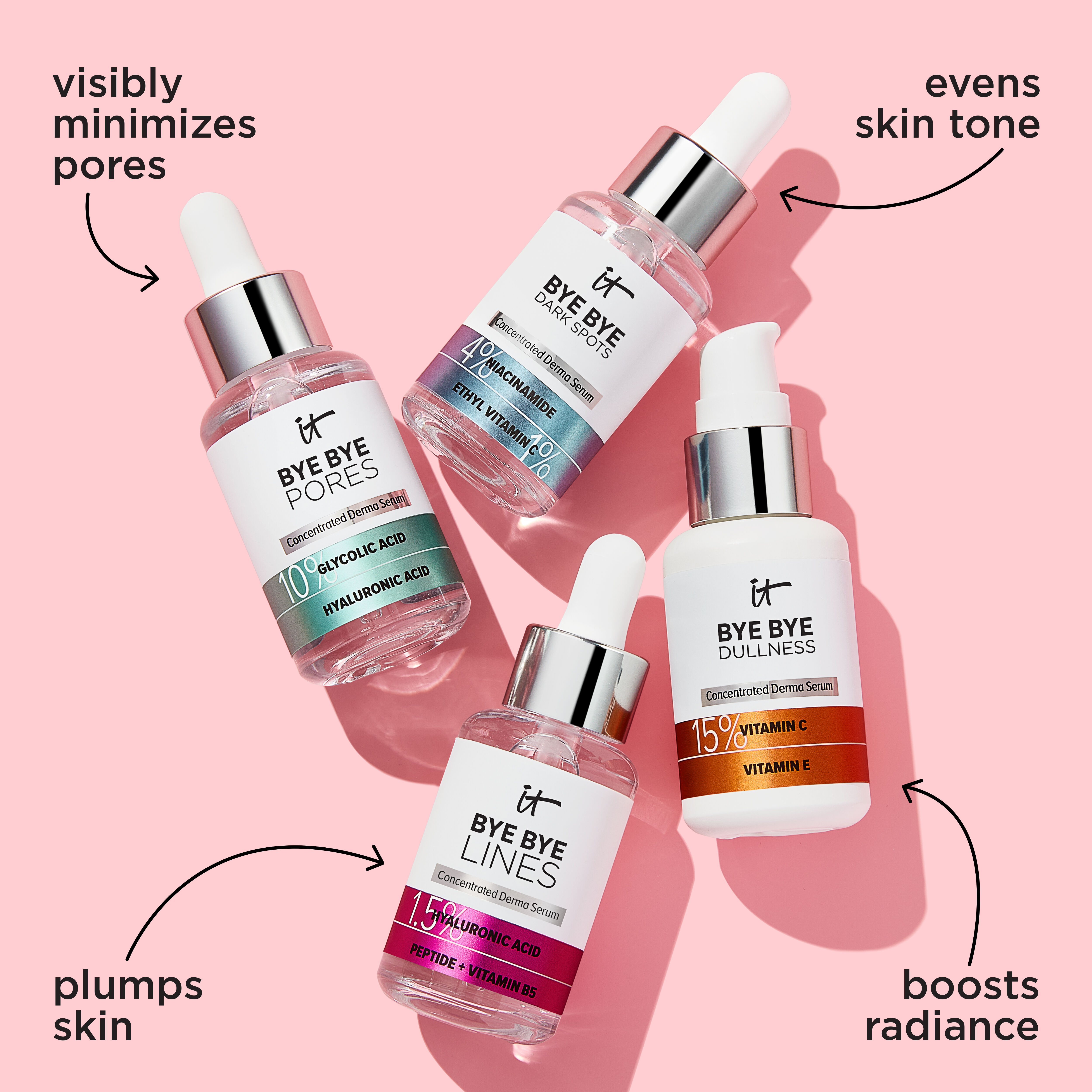 Bye Bye Dark Spots 4 Niacinamide Serum IT Cosmetics