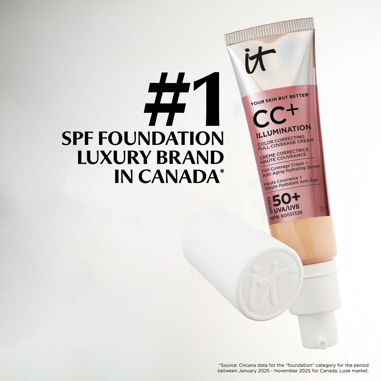 Your Skin But Better™ CC+ Illumination™ with SPF 50+ - CC Cream Full Coverage