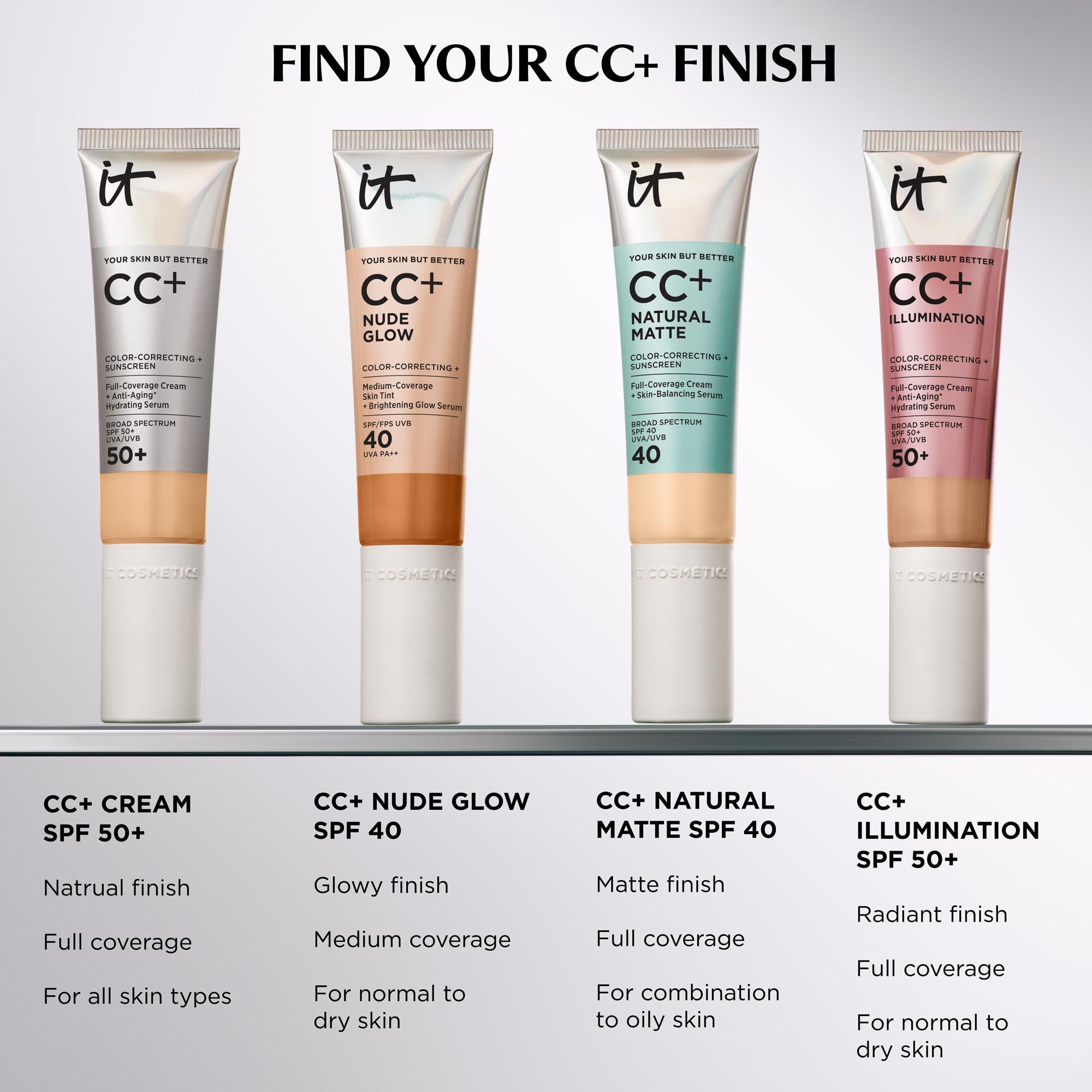 Your Skin But Better™ CC+ Illumination™ with SPF 50+ - CC Cream Full Coverage