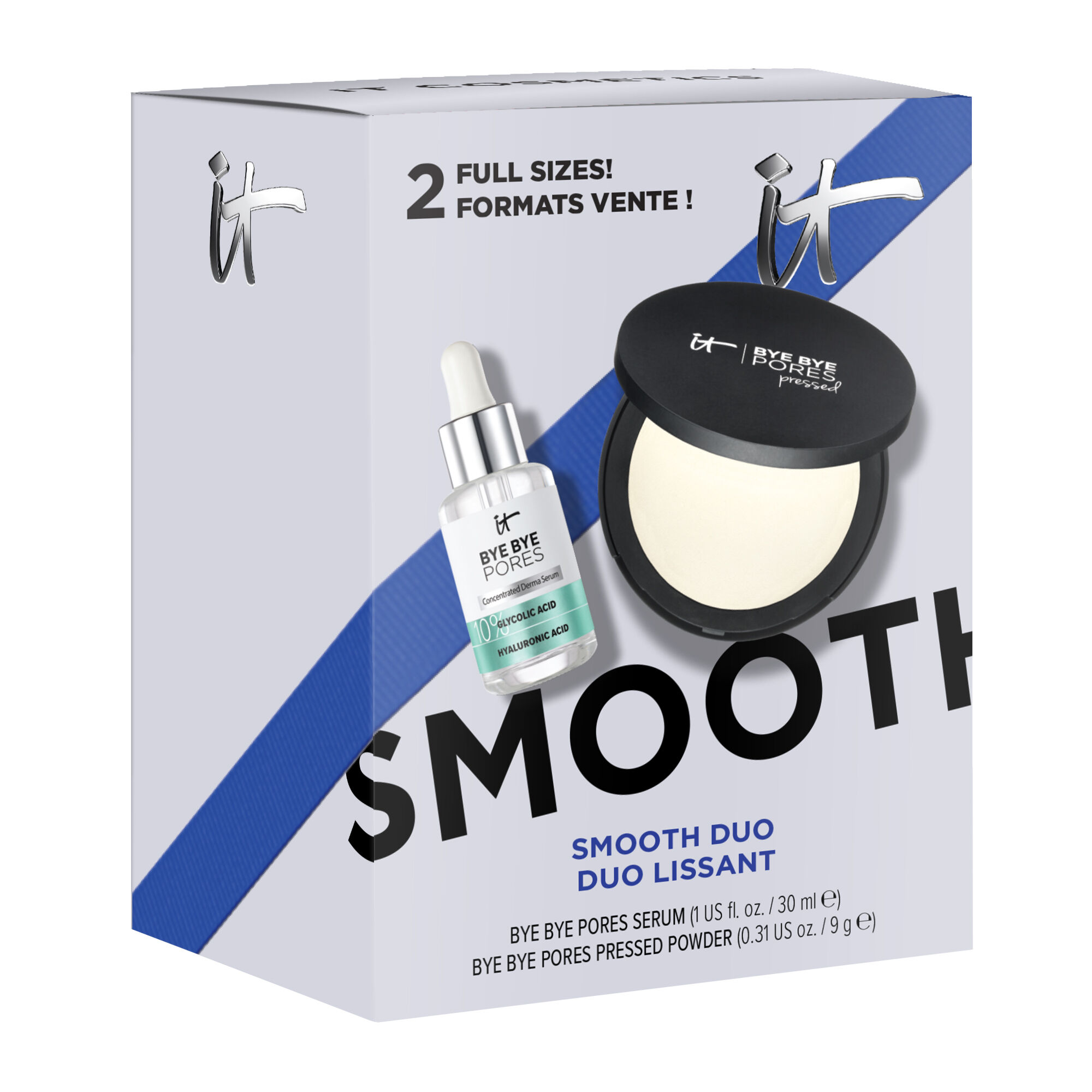 Votre coffret duo Bye Bye Pores Besties