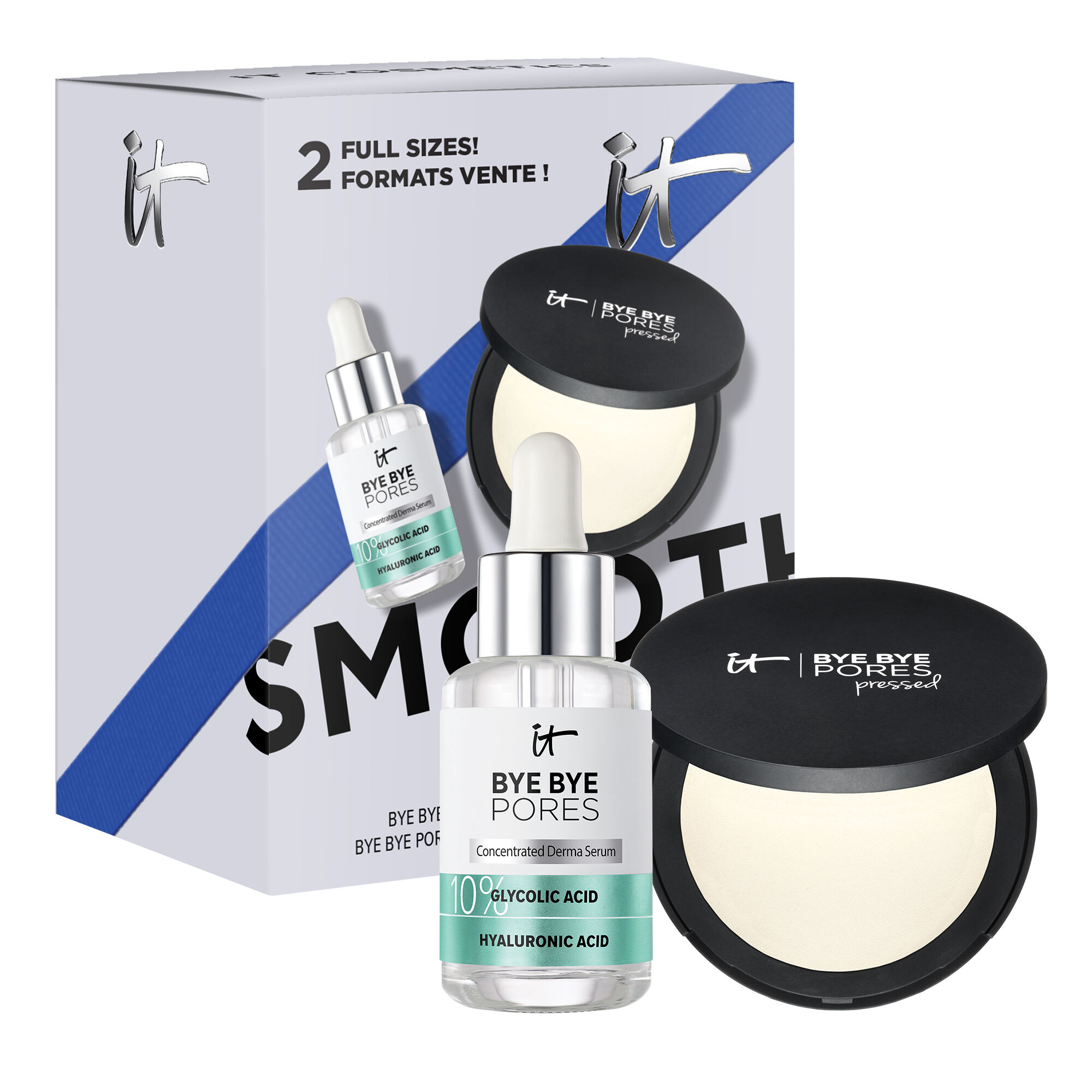 Votre coffret duo Bye Bye Pores Besties