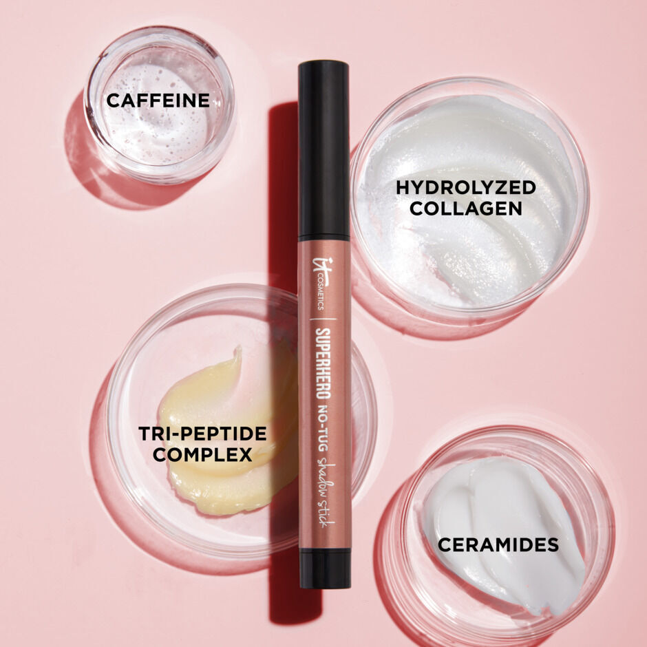 Superhero No-Tug Waterproof Eyeshadow Stick - Shade Bare & Brave