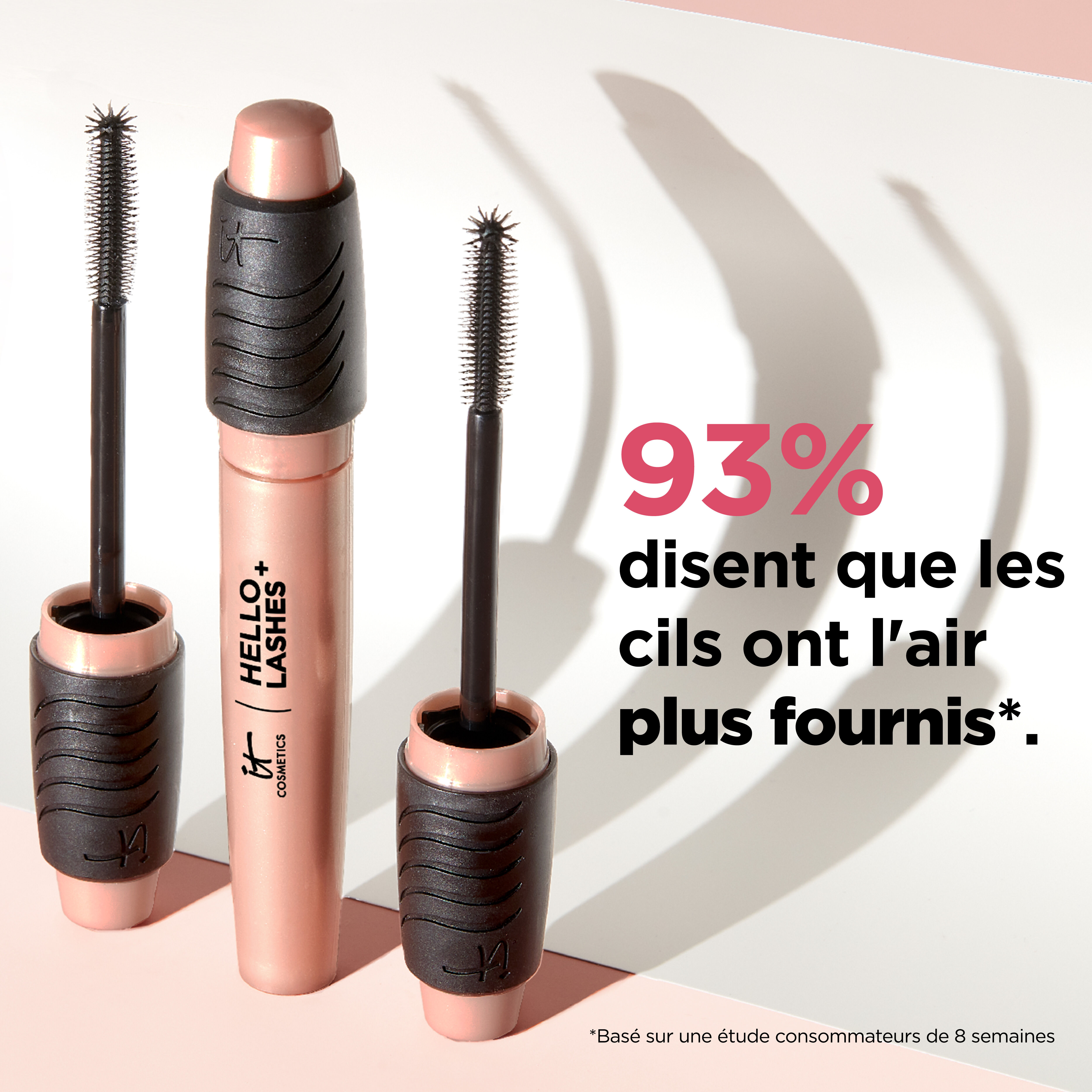 Hello Lashes+ Volumizing Mascara with Lash Serum
