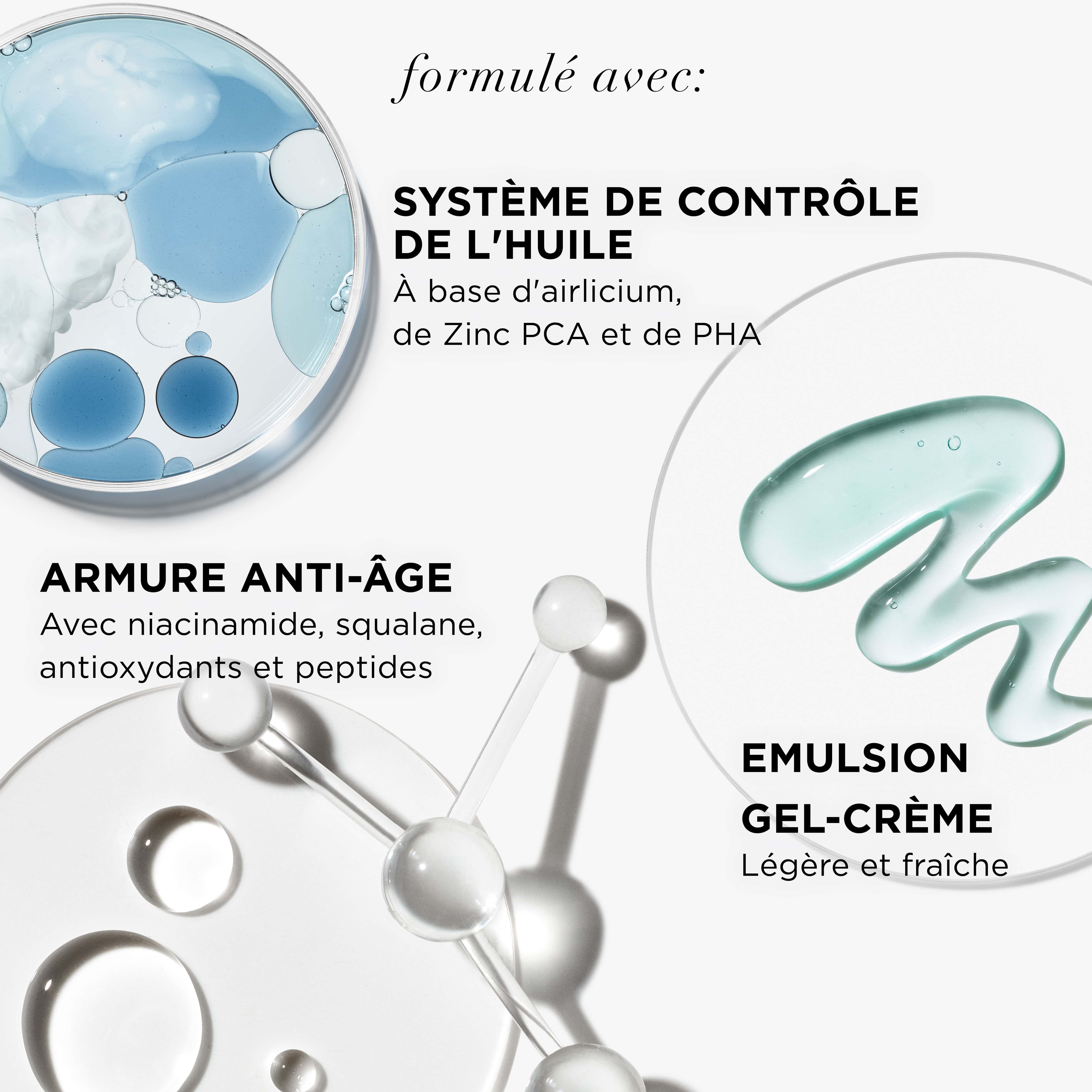 LA CONFIANCE DANS UN GEL CREME HYDRATANT SANS HUILE