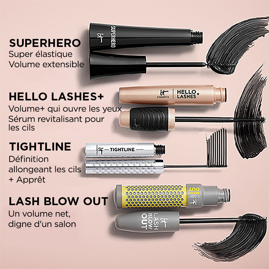 Hello Lashes+ Volumizing Mascara with Lash Serum