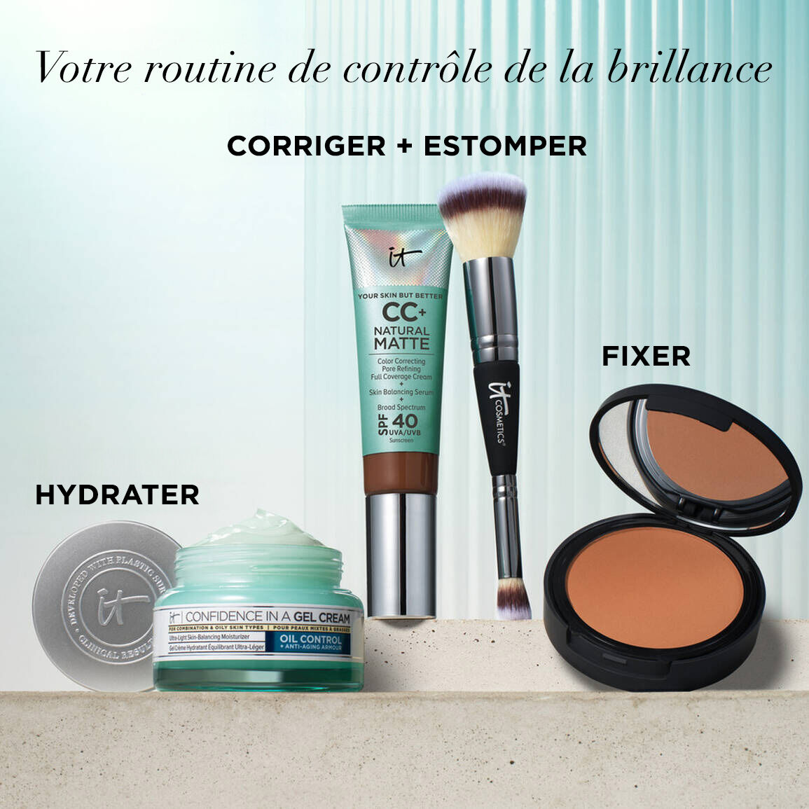 FOND DE TEINT CC+ CREAM NATURAL MATTE FPS 40