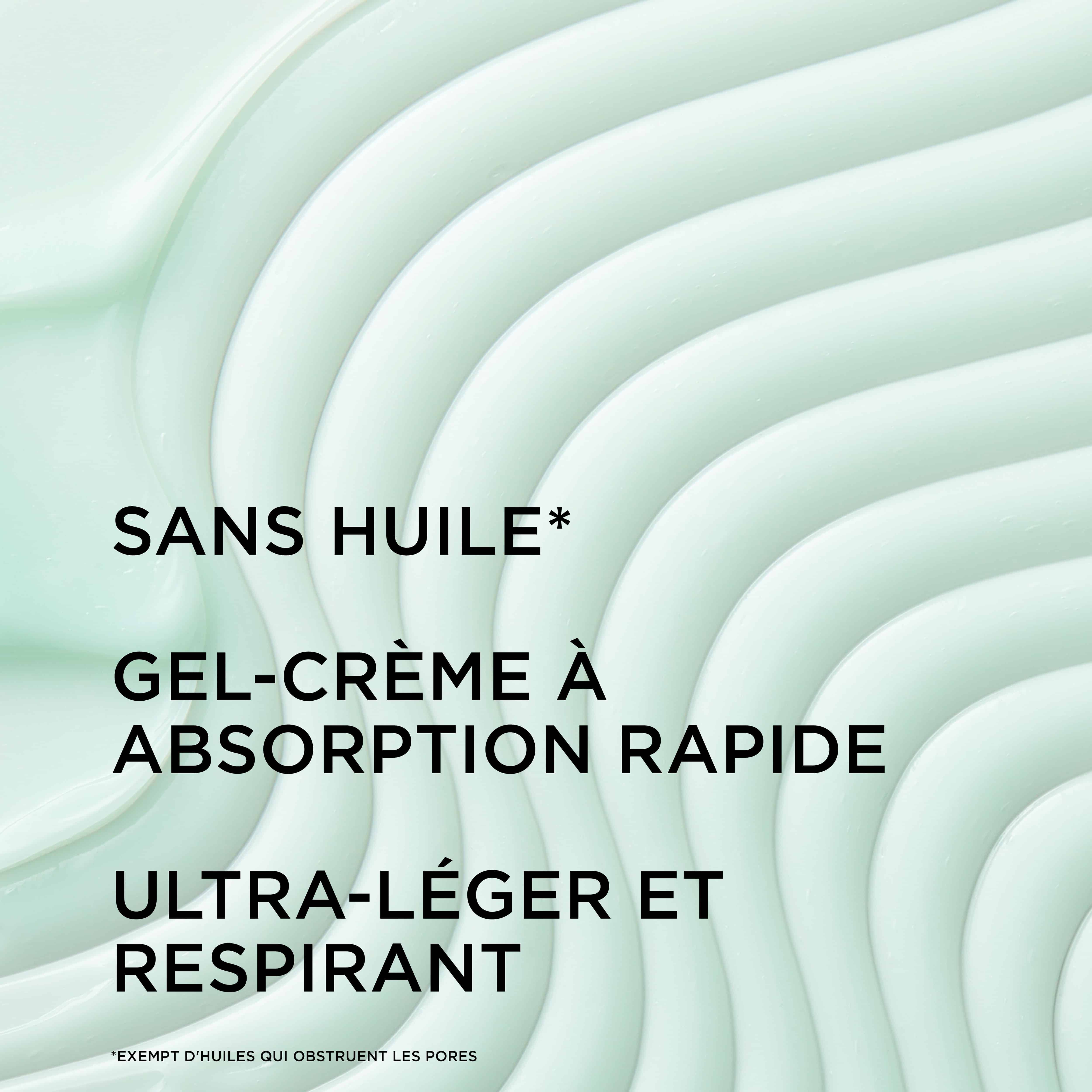 LA CONFIANCE DANS UN GEL CREME HYDRATANT SANS HUILE