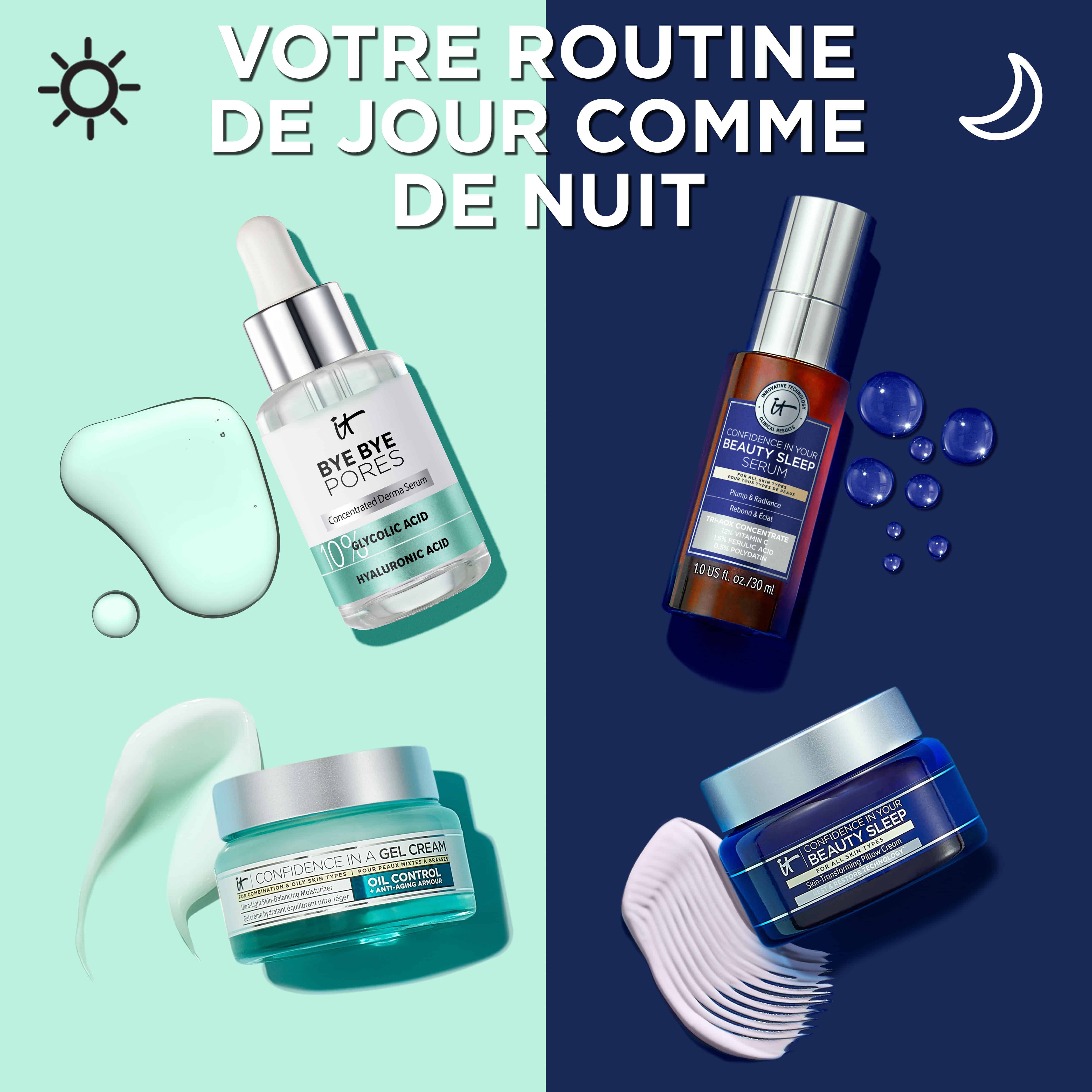 LA CONFIANCE DANS UN GEL CREME HYDRATANT SANS HUILE