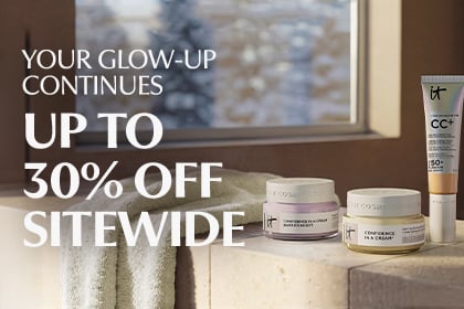YOUR GLOW-UP CONTINUES! UP TO 30% OFF SITEWIDE