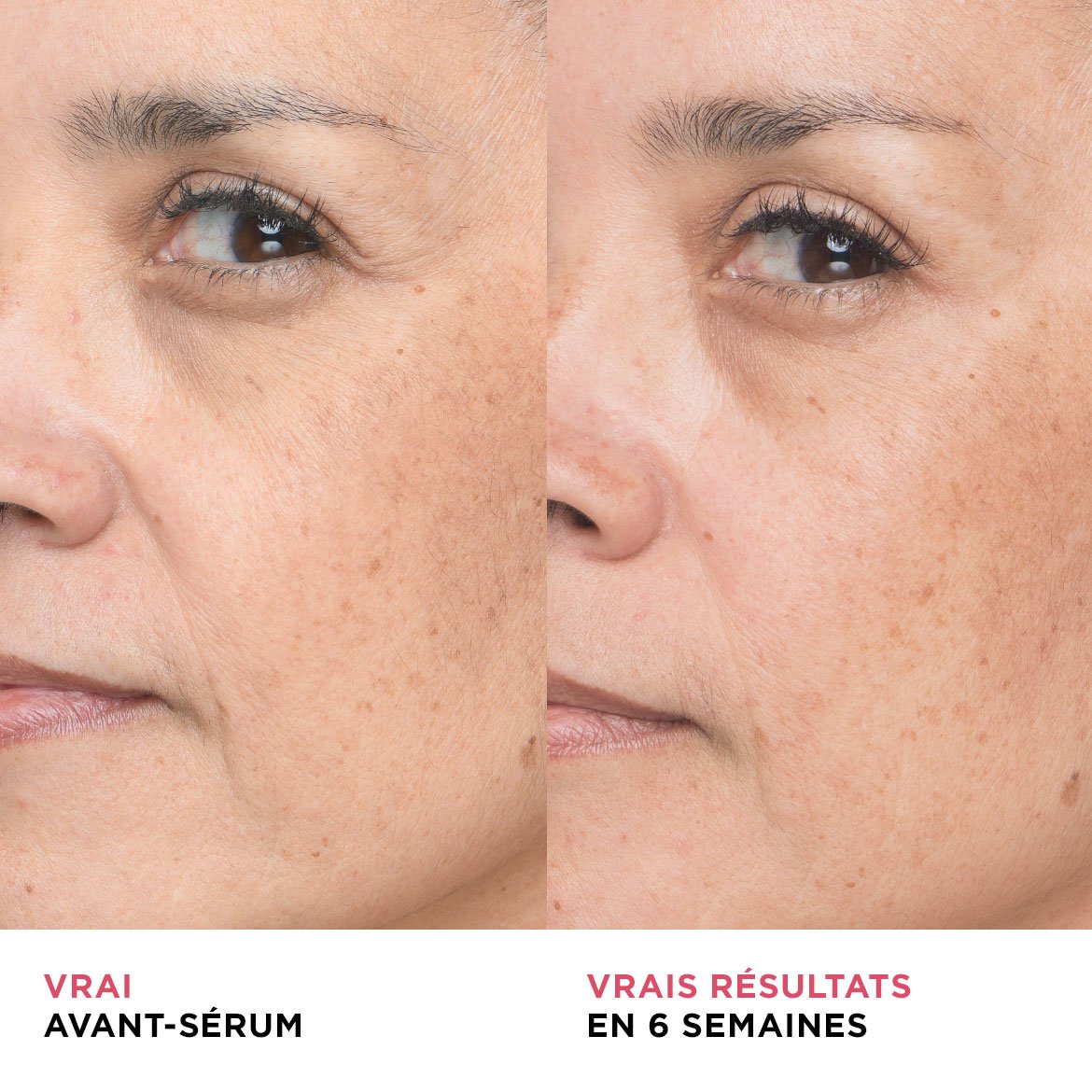 A model image comparing before and after results